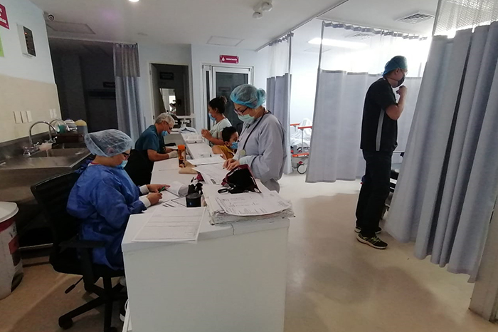 Hospitales públicos de Uruapan, sin capacidad para recibir a nuevos pacientes COVID-19